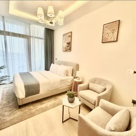 Dubai Galaxy In Azizi Riviera Luxury Studio Exterior photo