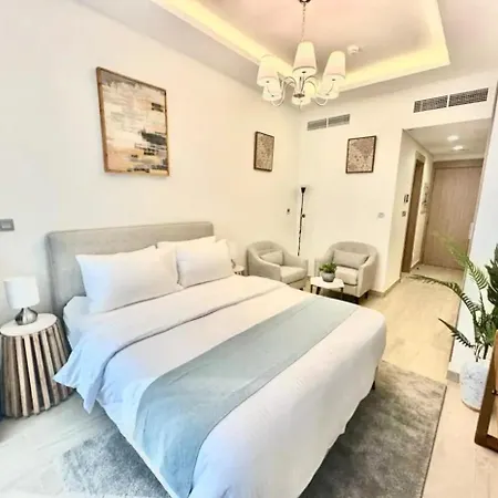 Dubai Galaxy In Azizi Riviera Luxury Studio Exterior photo