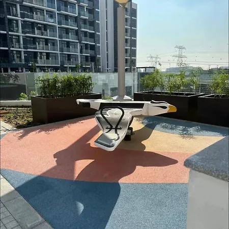 Dubai Galaxy In Azizi Riviera Luxury Studio Exterior photo