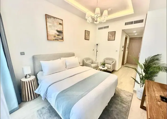 Dubai Galaxy In Azizi Riviera Luxury Studio